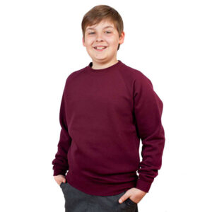 Boys Dark Maroon Sweatshirt