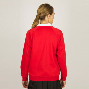 Girls Red Sweatshirt